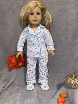 American Girl Just Like You JLY 18" Doll #27 with Carpatina pajamas outfit 