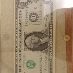 1974 Inverted One Dollar Note