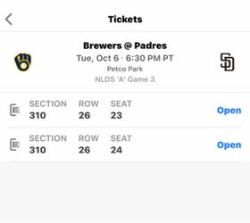 Brewers vs Padres NLDS Game 3