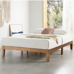 New King Size Wood platform Bed Frame