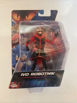 Jakks Sonic the Hedgehog Ivo Robotnik Action Figure new