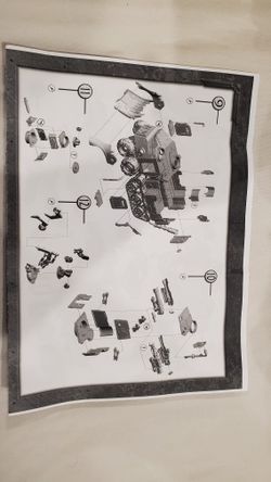 Warhammer 40k Ork Battlewagon Pieces 