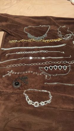 Assortment of fashion necklaces