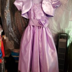 NEW Purple Size 5 Dress-30in Long