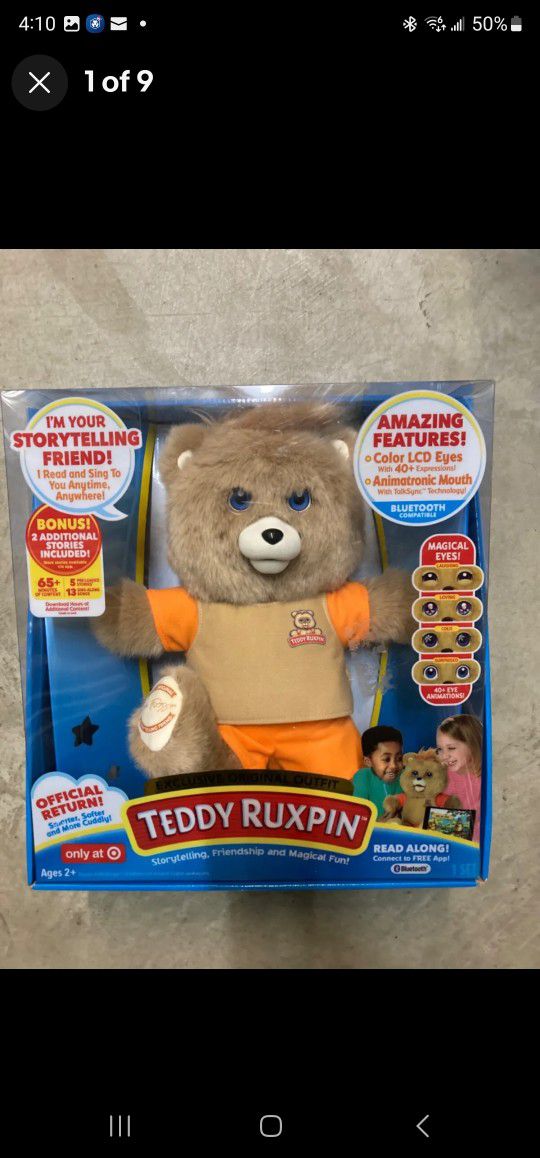 Teddy Ruxpin Storytelling Friend 