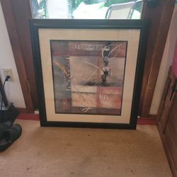 George Hill Nice Framed Picture 