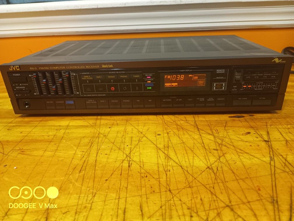 JVC RX3 Computer Controlled Receiver Exellent Working Condition