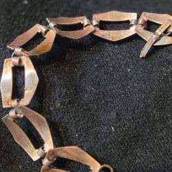 vintage solid copper bracelet