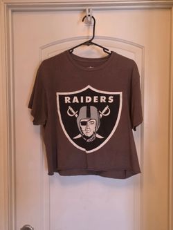 Raider's Half Cut Tee Shirt.