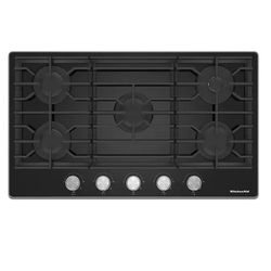 NEW KITCHEN AID 36” GLASS 🤗 GAS🤗 COOKTOP WITH A FACTORY WARRANTY 6/15/25