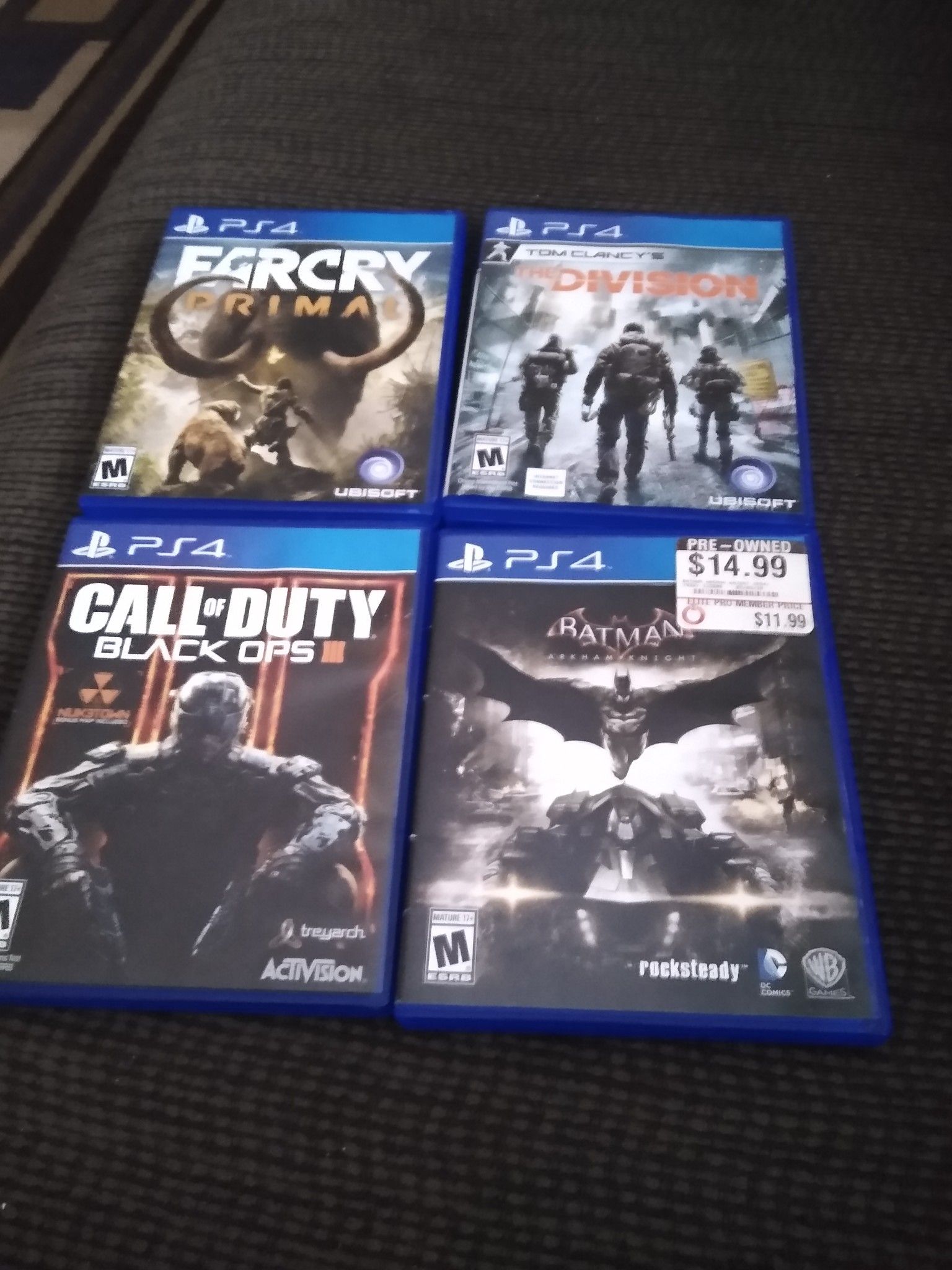 PS4 games