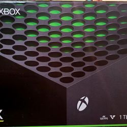 Xbox Series X 1TB  NEW IN BOX 
