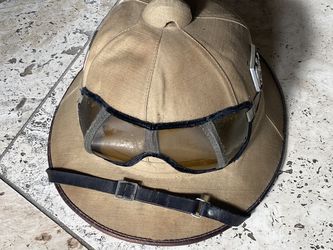 Original WW2 WWII German pith desert helmet Afrika Korps Cork 1st Pattern Rare would Trade military