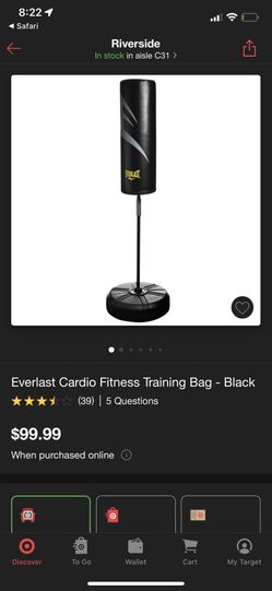 Everlast Training Bag
