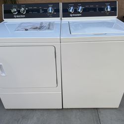 Speed Queen Heavy Duty Commercial Washer And Electric Dryer 