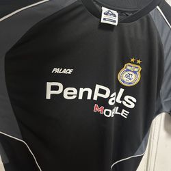 Used Palace Pen Pals Black Jersey 