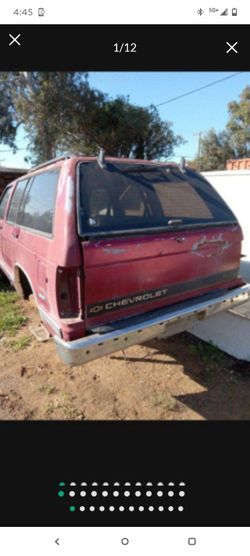 1990 S10 Blazer parts