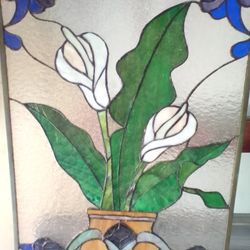 Stained Glass Plaque