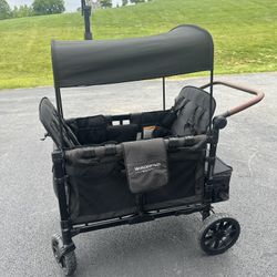 WonderFold W4 Luxe Quad Stroller Wagon – Excellent Condition (2021)