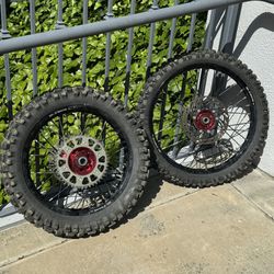 DNA/ Pirelli Tire Super Moto Racing Wheels 