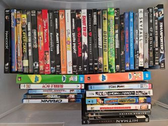DVDs/Blu-rays for sale