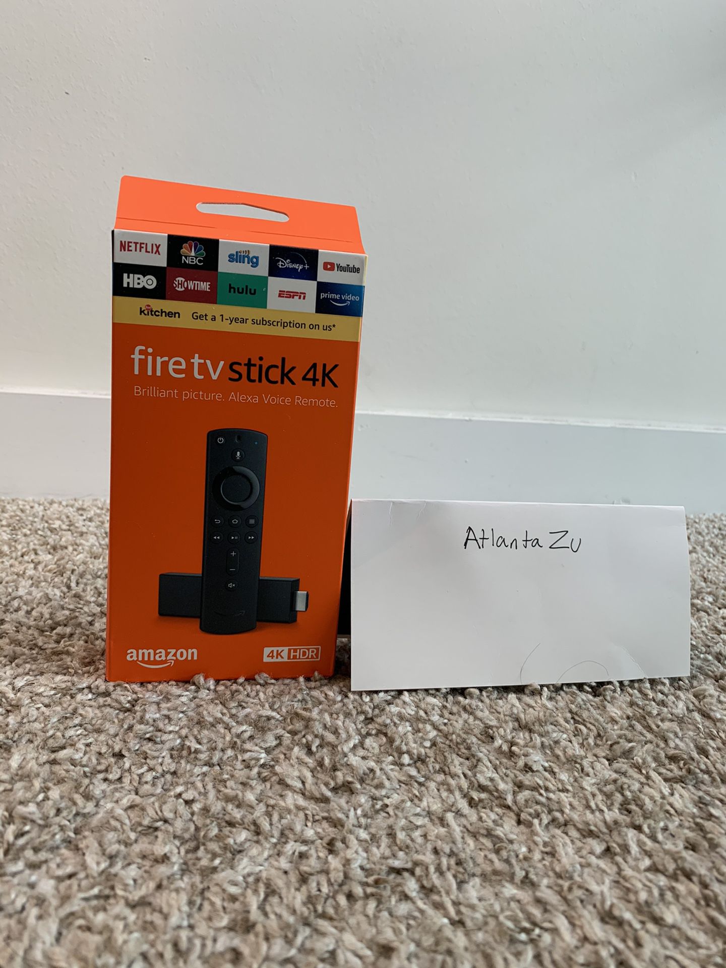 Amazon Fire TV Stick 4K Streaming Media Player with Alexa