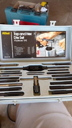 Allied 41-Piece SAE Tap and Hex Die Set