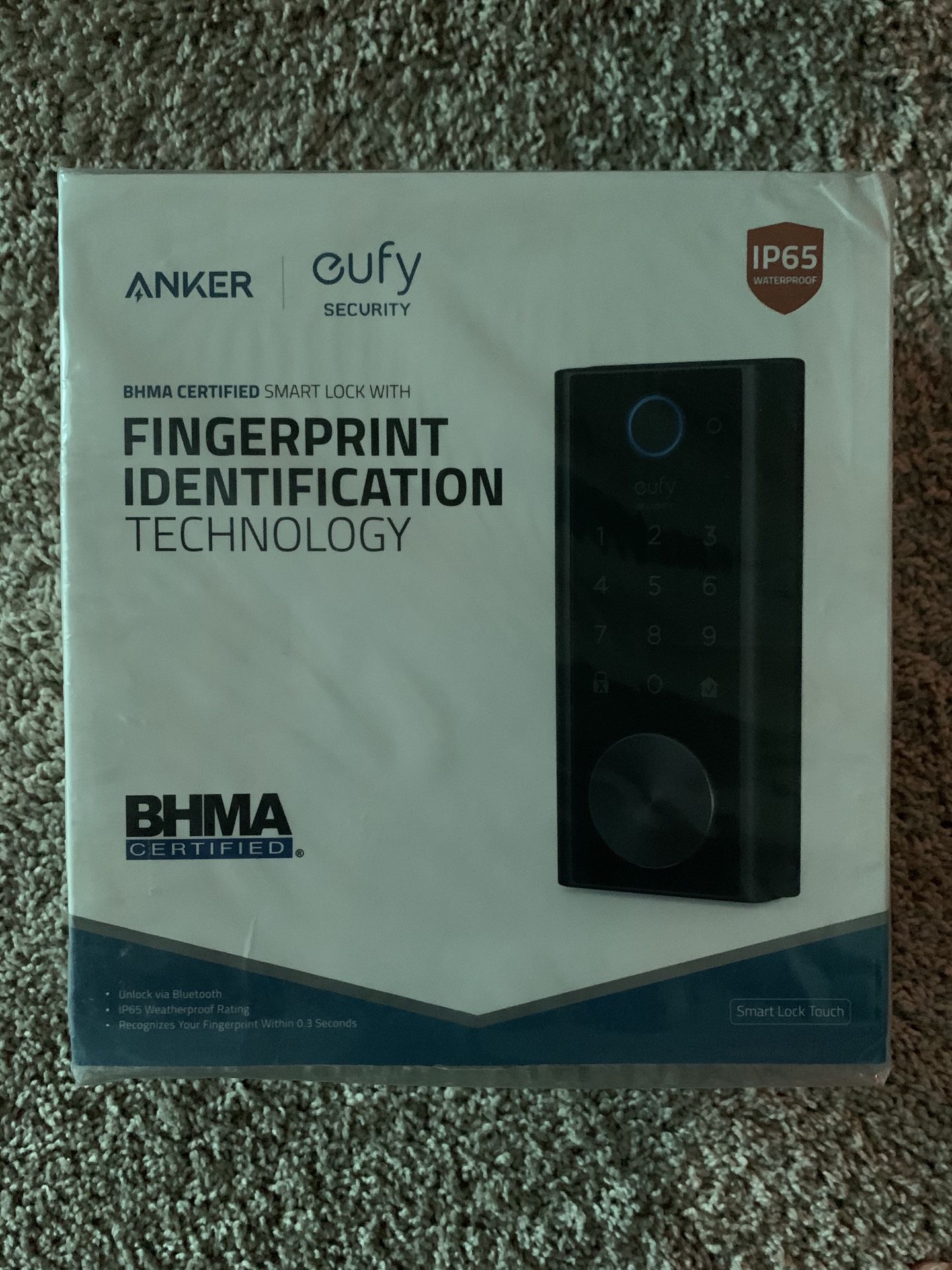 Eufy Security Smart Lock w/ Fingerprint Scanner