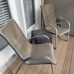 Balcony Chairs And Table Set