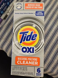 Tide + Oxi Washing Machine Cleaner 6-Pack