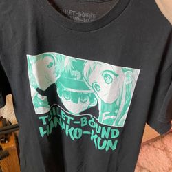 Anime Black T-shirt Hanako Kun