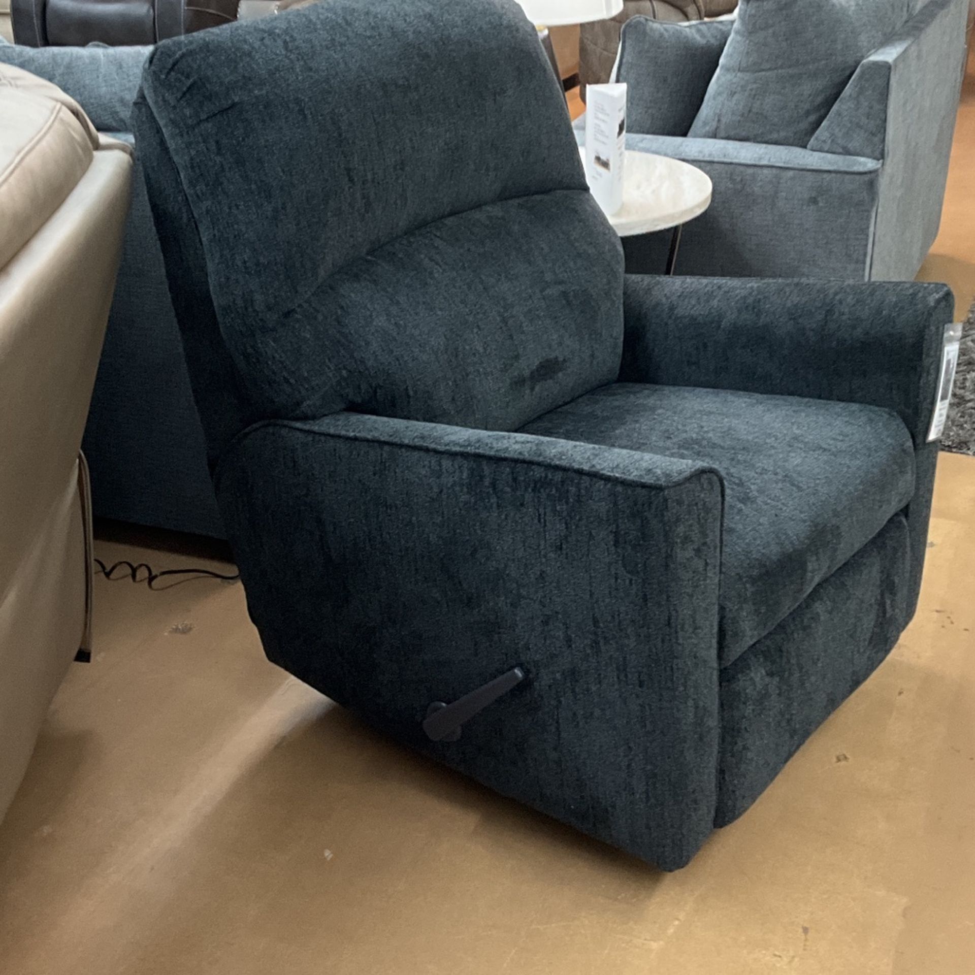 Rocker Recliner Available In Light Grey
