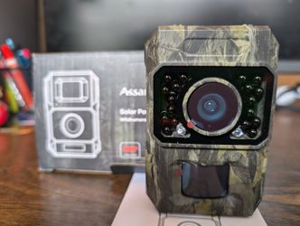 Assark Solar Powered Trail Cam ā Brand New