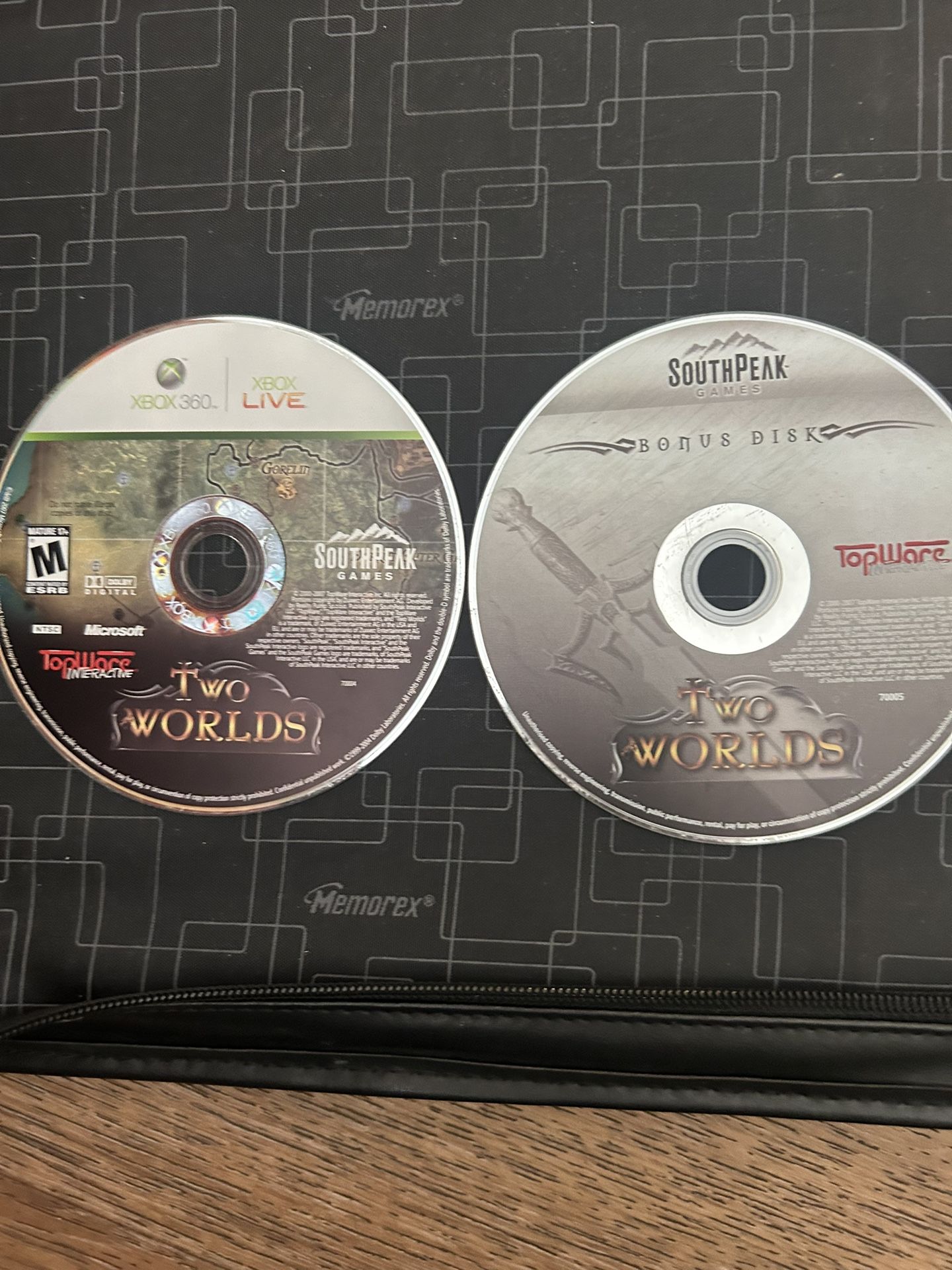 Two Worlds Collectors Edition Discs Xbox 360