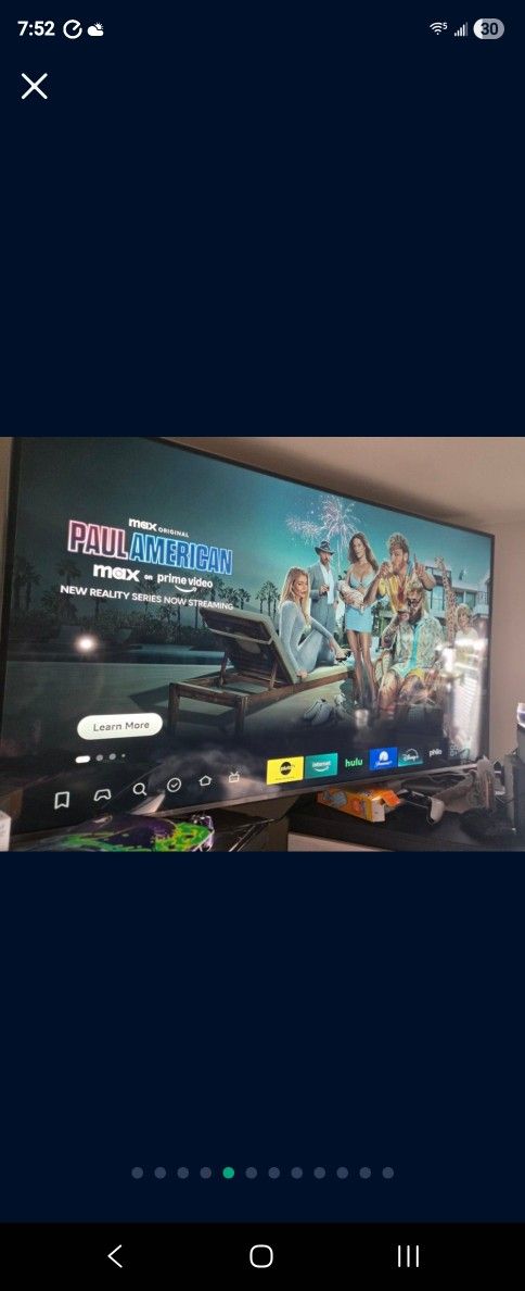 65" LG 4K Smart TV Fairly New