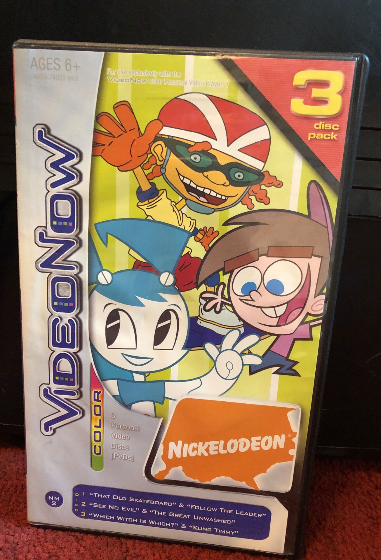Nickelodeon VideoNow 3 Disk Pack