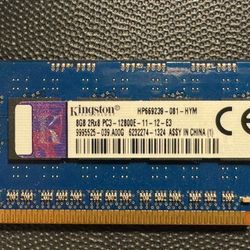 HP Server Memory PC3-12800E P/N:669239-001