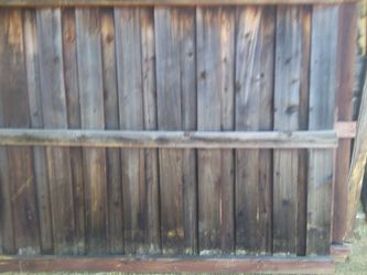 8x5 wooden fence panels