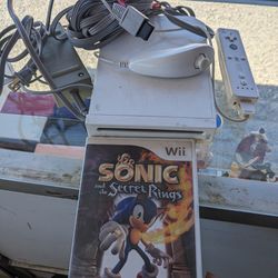 Nintendo Wii System With Sonic