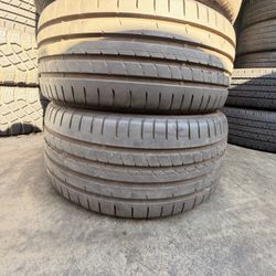 225/45/17 Goodyear Eagle F1 Like New Tread (2)