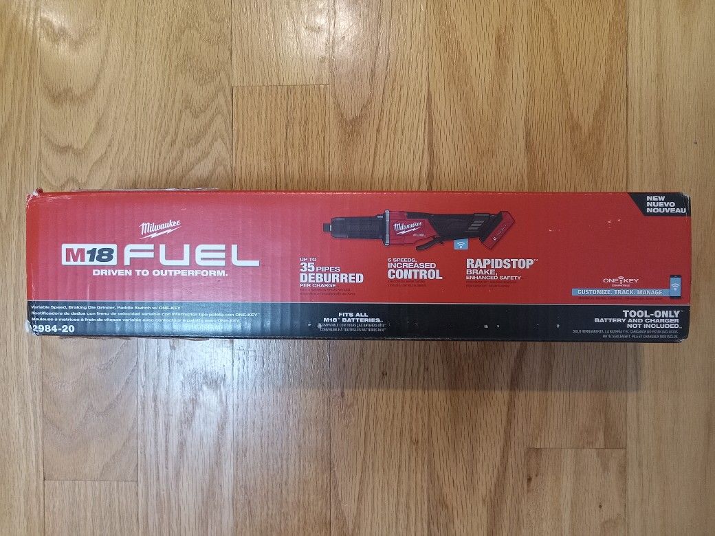 Milwaukee M18 Fuel Variable Speed Die Grinder One