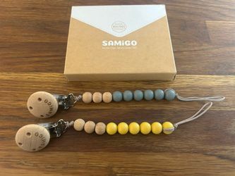 Pacifier clips (pack of 2)