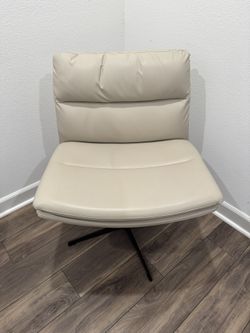 Modern Swivel Accent Chair – Cream