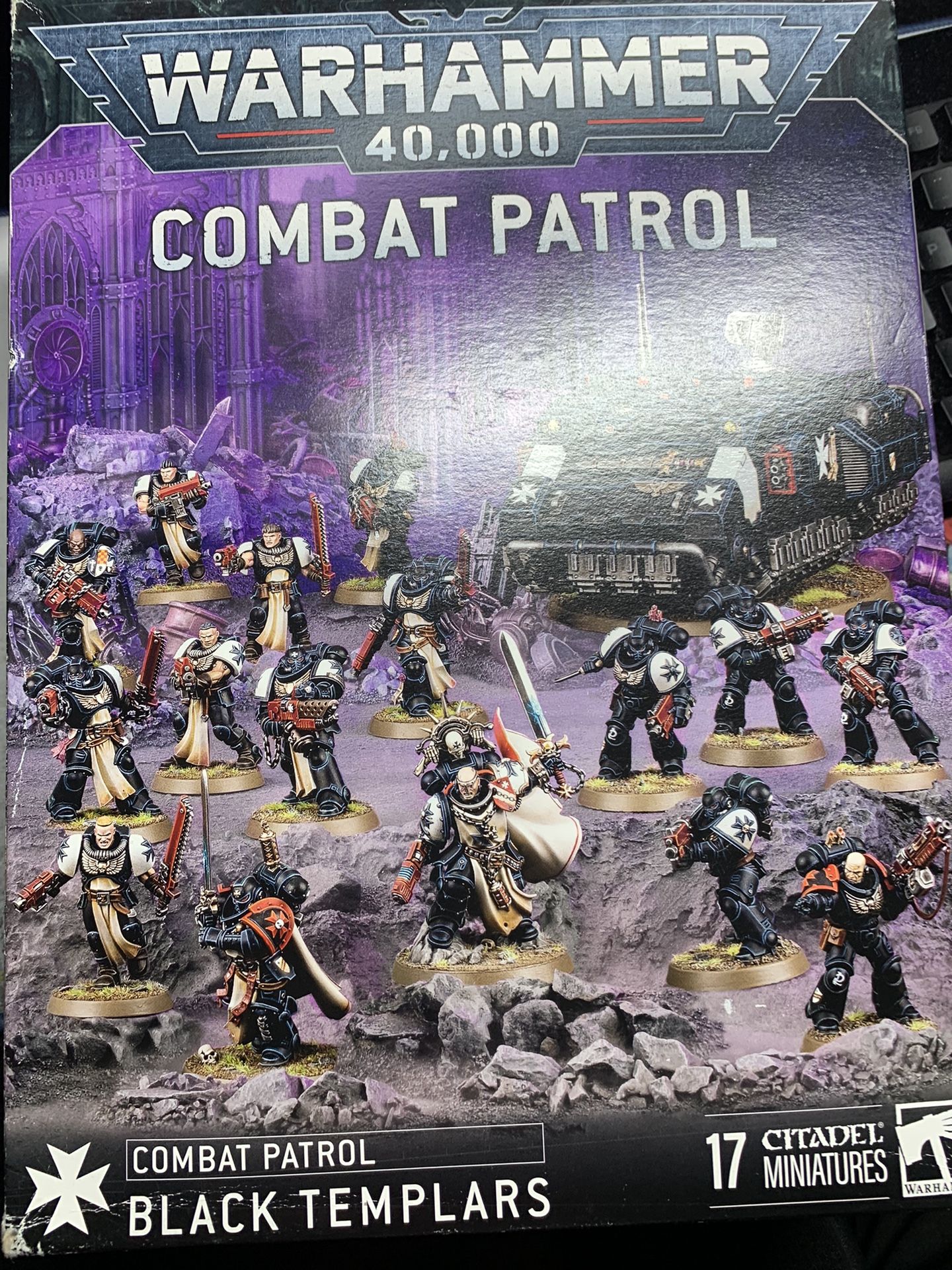 Warhammer 40k Brand New Black Templars Combat Patrol