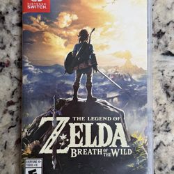 The Legend of Zelda Breath of the Wild Nintendo Switch 