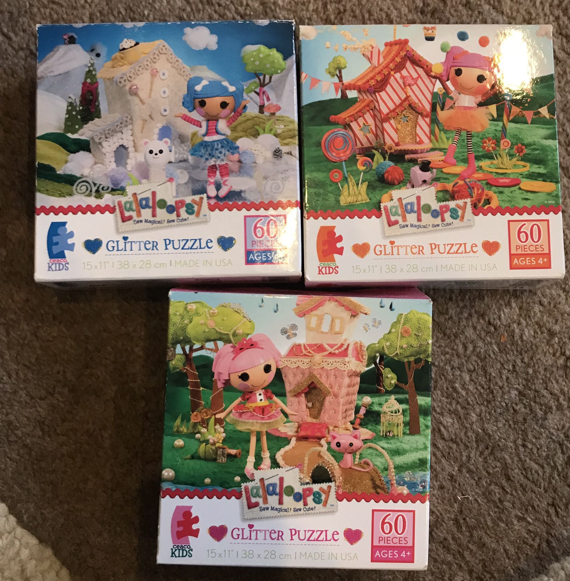 Lalaloopdy glitter puzzles