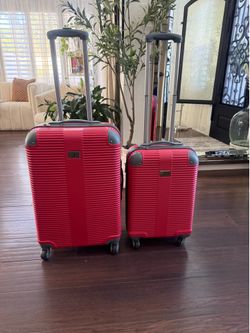 Wheel luggage bag set
