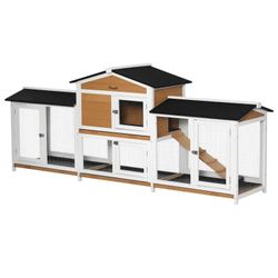 Rabbit Hutch Bunny Cage Pet Playpen House