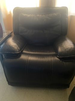Leather sofas
