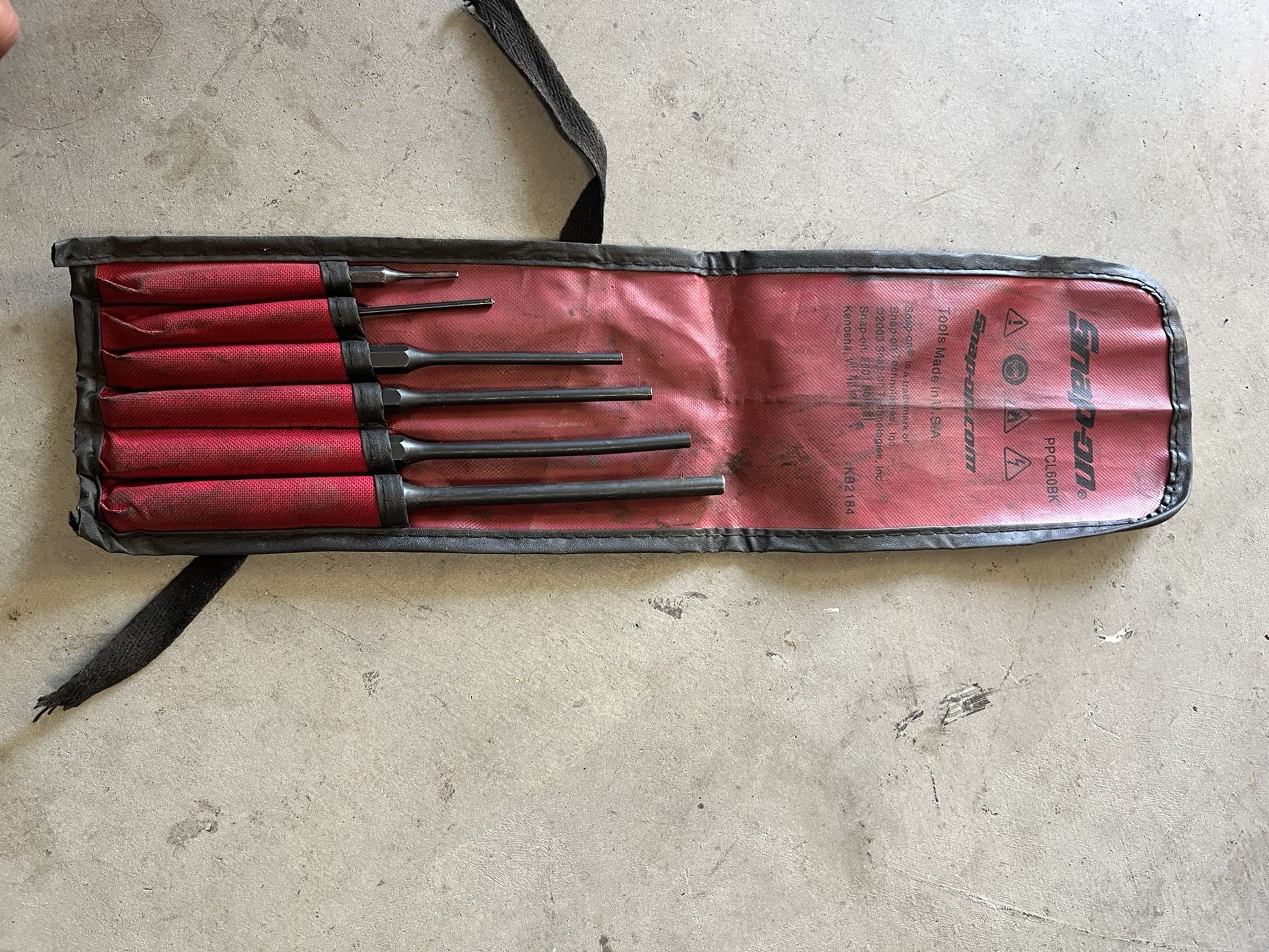 Snap On Punch Set